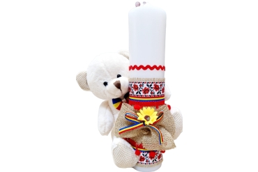 Lumanare botez baiat