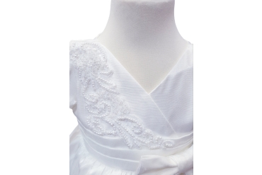 Rochie botez cu palton