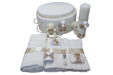 Trusou Botez Cu Lumanare Bebe