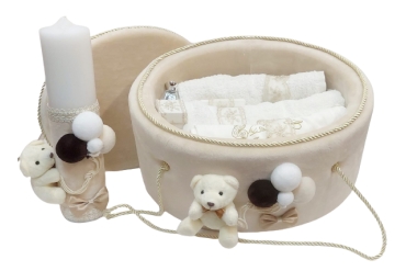 Trusou Botez Cu Lumanare Bebe