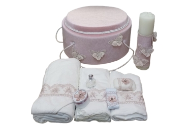 Trusou Botez Cu Lumanare Fata