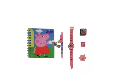 Set Cadou Cu Ceas Peppa Pig
