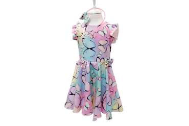 Rochie Colorata Fata