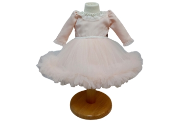 Rochie Roz Botez Fata
