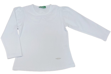 Bluza Cu Guler Dantela Copii