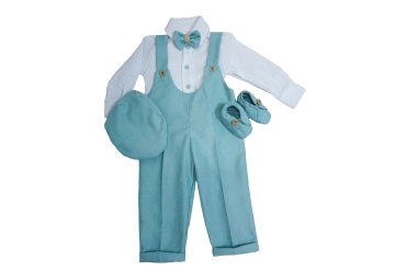 Costum Cu Salopeta Copii Baieti