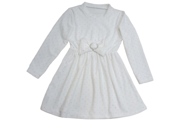 Rochie Alba Copii Fete