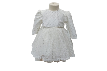 Rochie Alba Cu Palton Fete