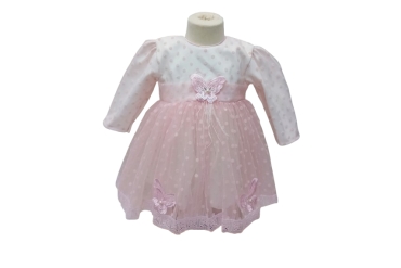 Rochie Roz Cu Palton