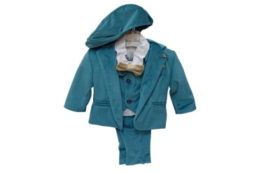 Costum Turcoaz Bebelus