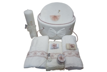Trusou Botez Cu Lumanare Fata