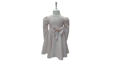 Rochie Roz Cu Buline Fata
