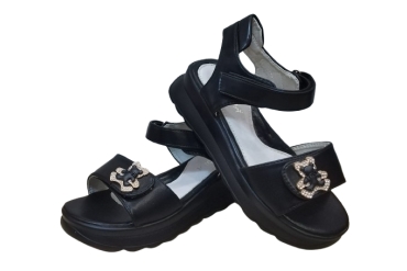 Sandale Negre Fete