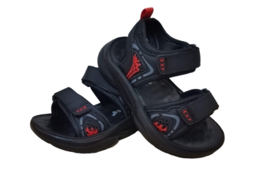 Sandale Negre Baiat