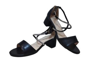Sandale Negre Fete