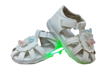 Sandale Albe Led Fata