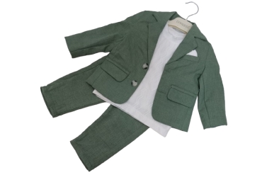 Costum Verde Baieti