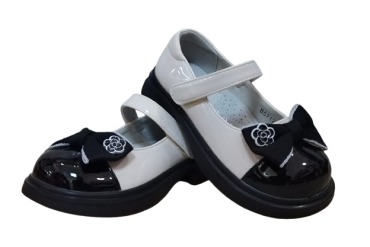 Pantofi Negri-Crem