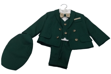 Costum Verde Marimi 0-9 Luni