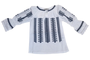 Ie Fata Cu Broderie Neagra