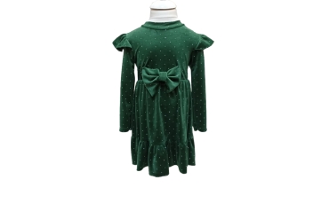 Rochie Verde Catifea
