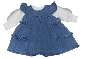 Rochie Din Denim Tip Sarafan
