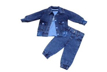 Compleu Denim Bleumarin