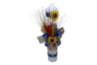 Lumanare Botez Traditionala Baiat