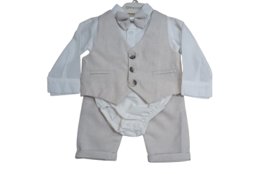 Costum Crem Baieti