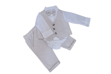 Costum Elegant Crem