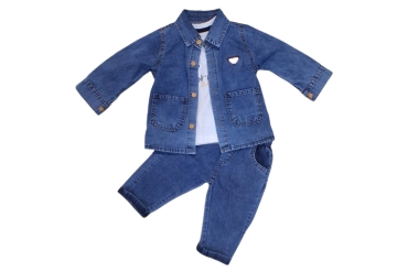 Compleu Denim Pentru Copii
