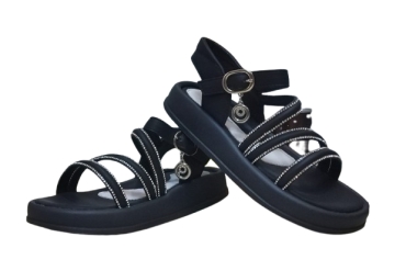 Sandale Negre Fete