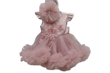 Rochie Roz-Pudra Botez