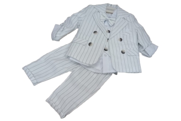 Costum Alb Baieti