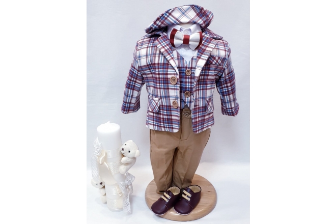  Costum Botez Baiat cu Lumanare