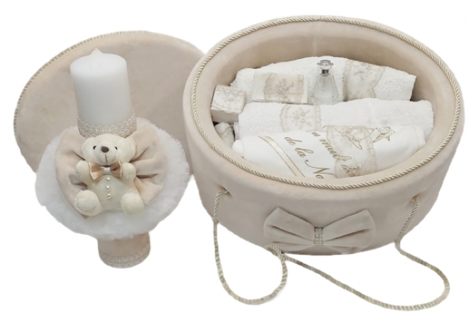  Trusou Botez Cu Lumanare Nou-Nascut