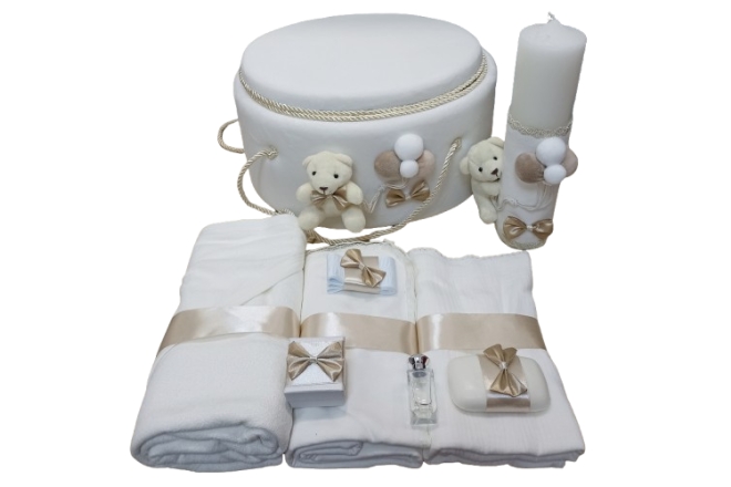  Trusou Botez Cu Lumanare Bebe