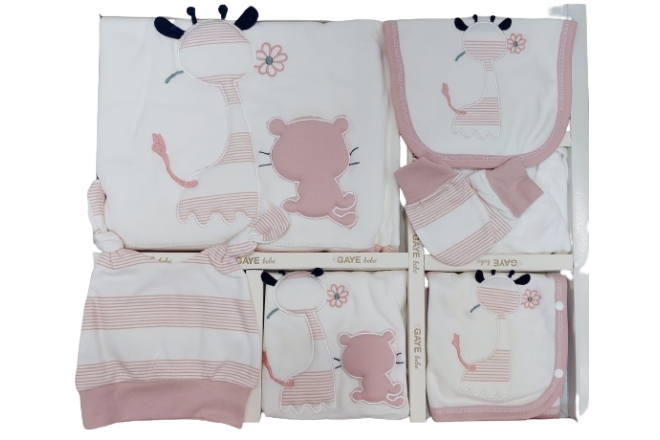  Set Roz-Pudra Maternitate