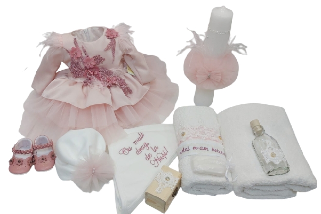  Pachet Botez Roz Fata