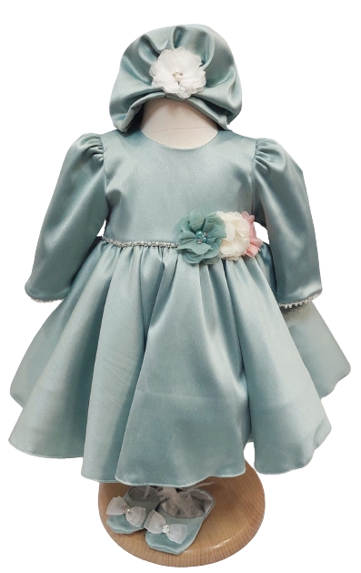  Rochie Verde Botez Fata