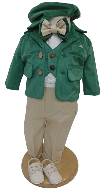  Costum Verde Baiat