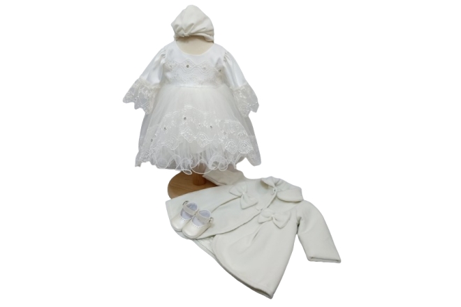  Rochie Eleganta Botez Bebe