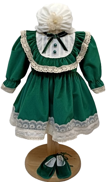  Rochie Verde Fata