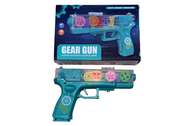  Pistol De Jucarie Cu Sunete Si Lumini