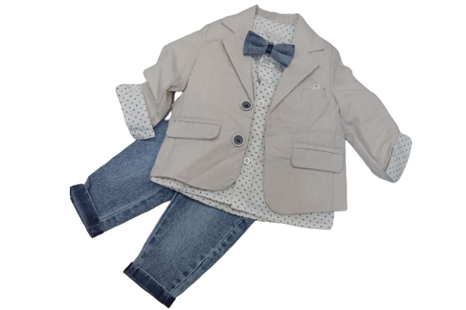  Costum Bej Baieti