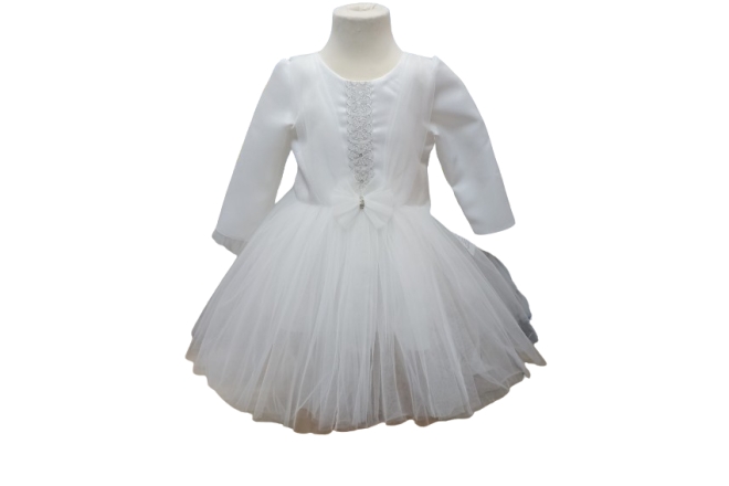  Rochie Alba Copii Fete