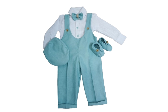  Costum Cu Salopeta Copii Baieti