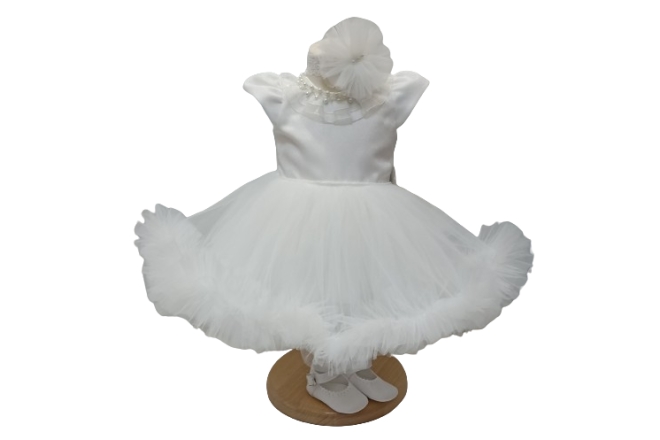  Rochie Alba Botez Fete