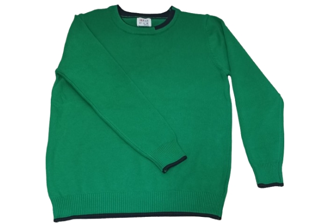  Pulover Verde Copii Baieti