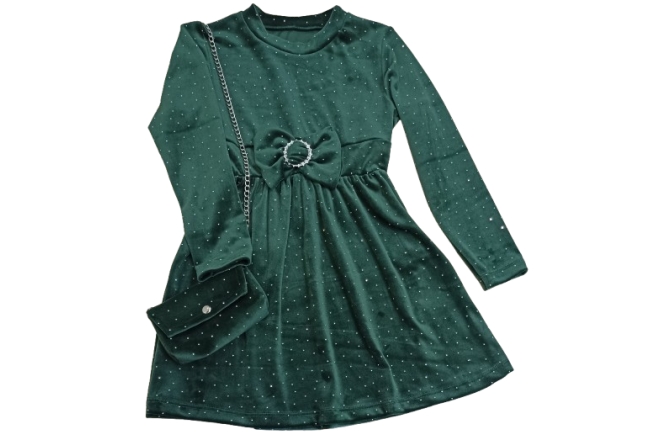  Rochie Verde Copii